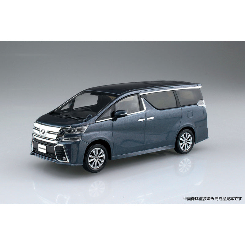 Toyota Vellfire (Grayish Blue Mica Metallic), The Snap Kit, Aoshima Plastic Model Car (Scale 1/32)