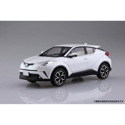 Toyota C-HR (White Pearl Crystal Shine), The Snap Kit, Aoshima Plastic Model Car (Scale 1/32)