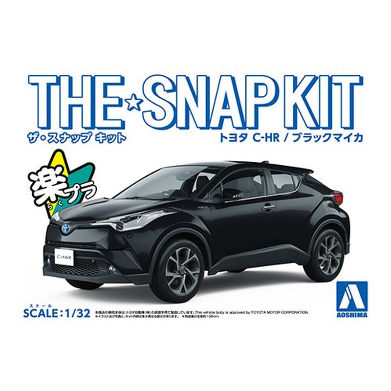 Toyota C-HR (black mica), The Snap Kit, Aoshima Plastic Model Car (Scale 1/32)