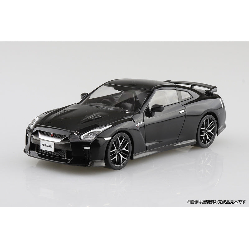 Nissan GT-R (Meteor Flake Black Pearl), The Snap Kit, Aoshima Plastic Model Car (Scale 1/32)