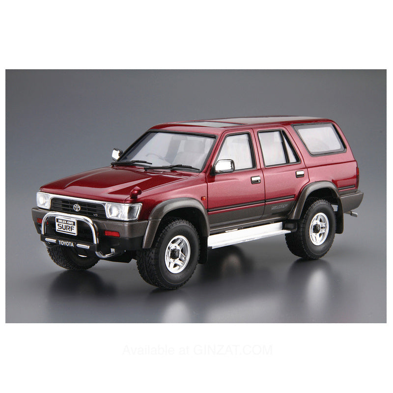 Aoshima 1/24 TOYOTA VZN130G HILUX SURF SSR-X WIDE BODY '91 Plastic Model Kit