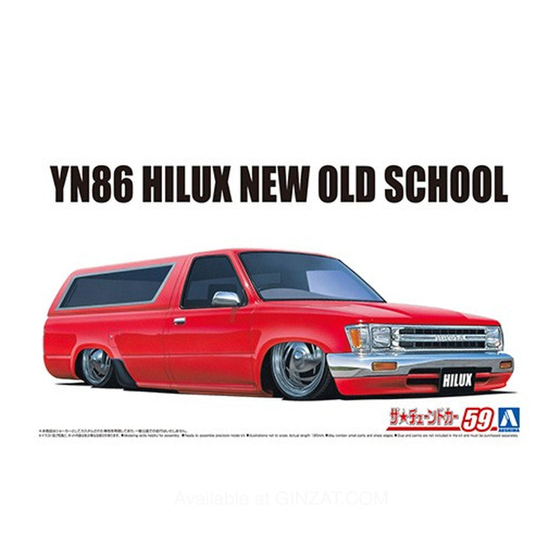 Aoshima 1/24 YN86 HILUX NEW OLD SCHOOL '95(TOYOTA) Plastic Model Kit