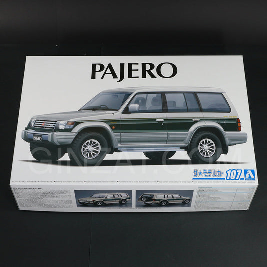 Aoshima 1/24 MITSUBISHI V43W PAJERO SUPER EXCEED '91 Plastic Model Kit