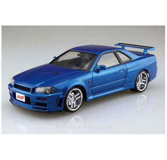 AOSHIMA 1/24 INITIAL-D No.09 HOSINO KOZO BNR34 SKYLINE GT-R