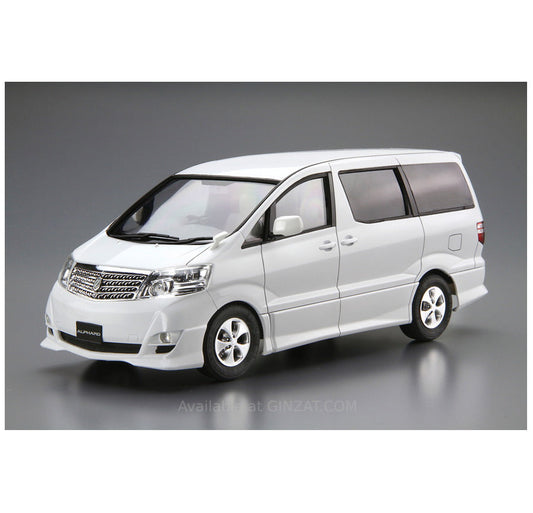 Aoshima 1/24 TOYOTA NH10W ALPHARD G/V MS/AS '05 Plastic Model Kit