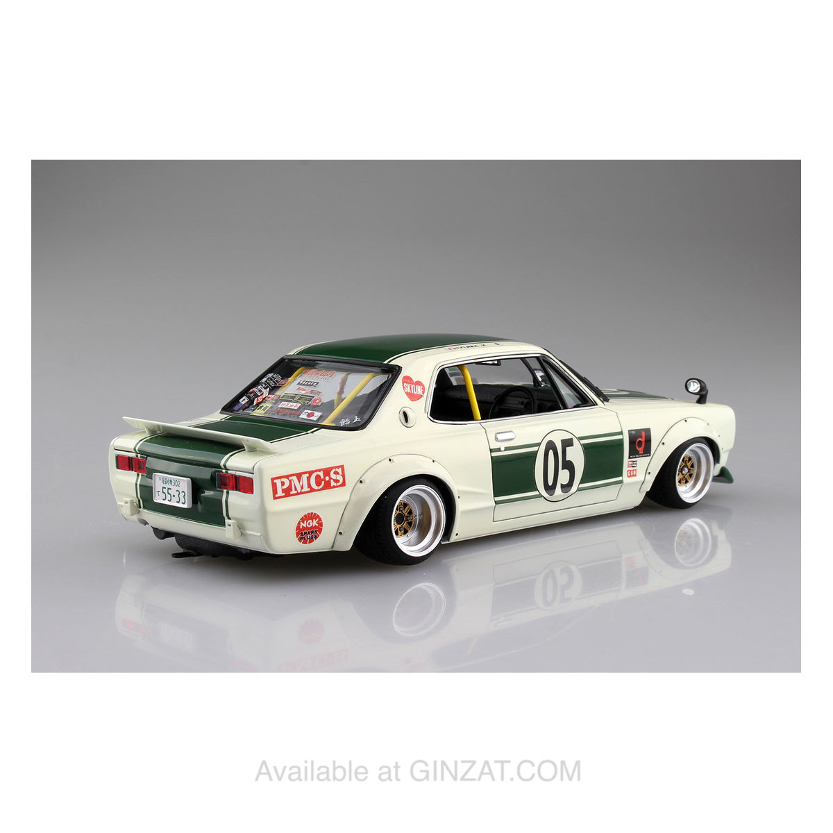 Liberty Walk 1/24 Nissan SHAKOTAN KOYAJIS CHOICE HAKOSUKA 2 Dr, Aoshima 1/24 Plastic Model Kit