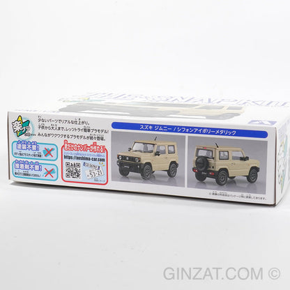 Suzuki Jimny Chiffon Ivory Metallic, The Snap Kit, Aoshima Plastic Model Kit (Scale 1/32)