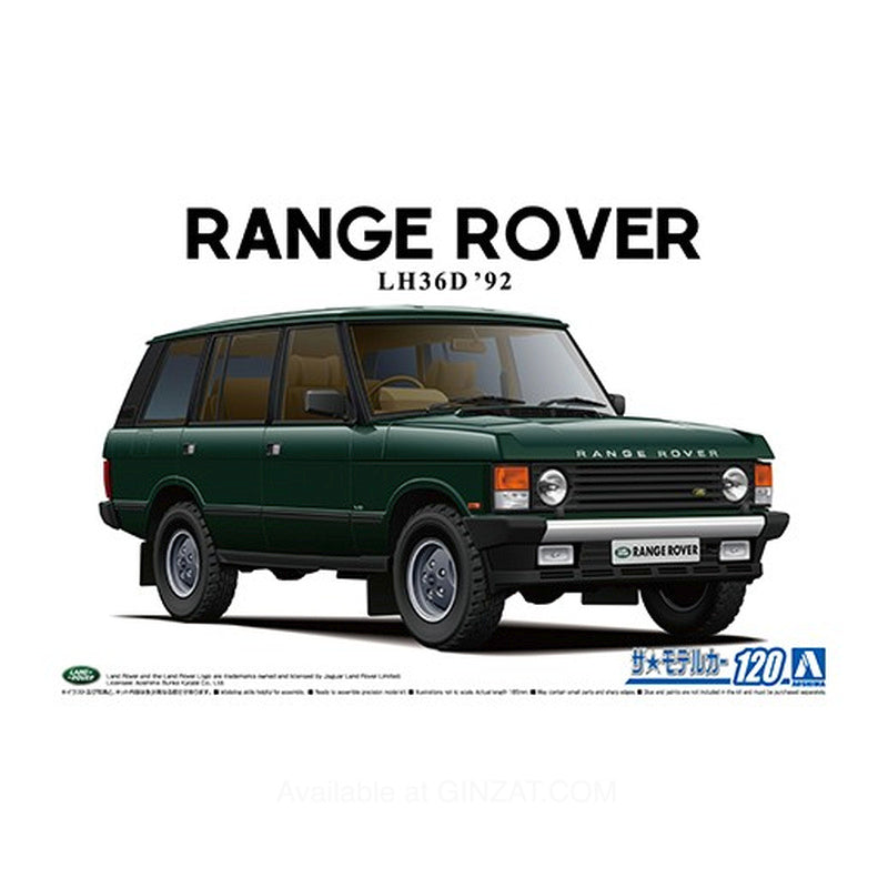 Aoshima 1/24 LANDROVER LH36D RANGEROVER CLASSIC '92 Plastic Model Kit