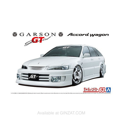 Aoshima 1/24 GARSON GERAID GT CF6 ACCORD WAGON '97(Honda) Plastic Model Kit