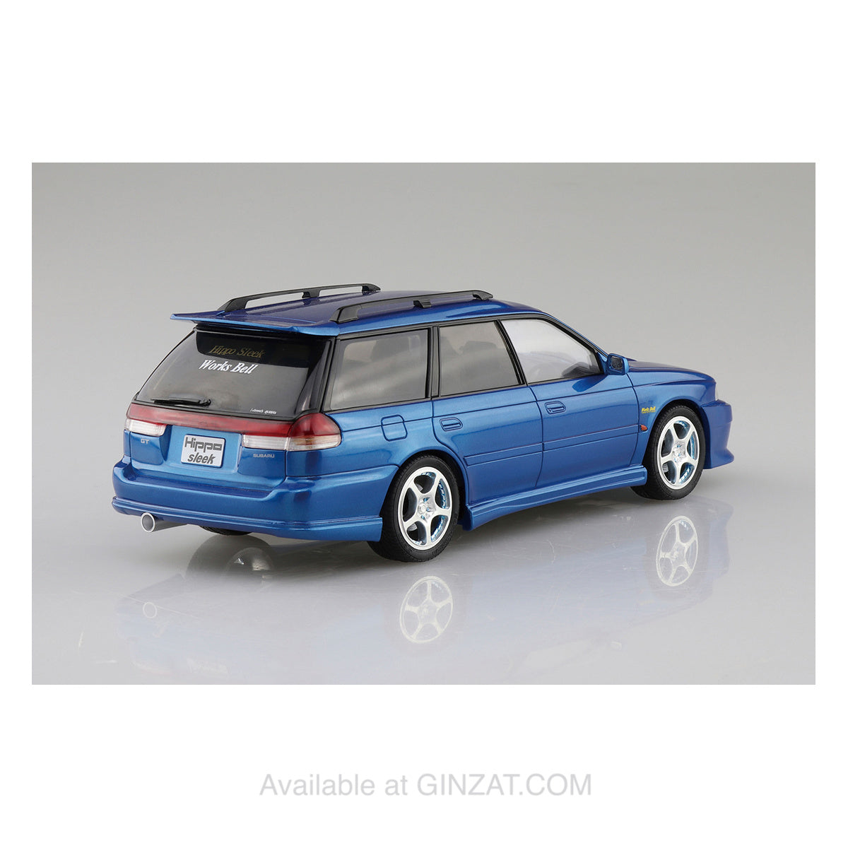 Aoshima 1/24 HIPPO SLEEK BG5 LEGACY TOURING WAGON '93 (SUBARU) Plastic Model Kit