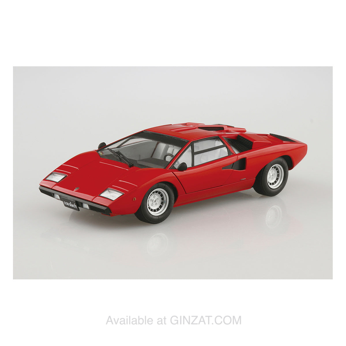 LAMBORGHINI Countach LP400 ‘74, Aoshima 1/24 Plastic Model Kit