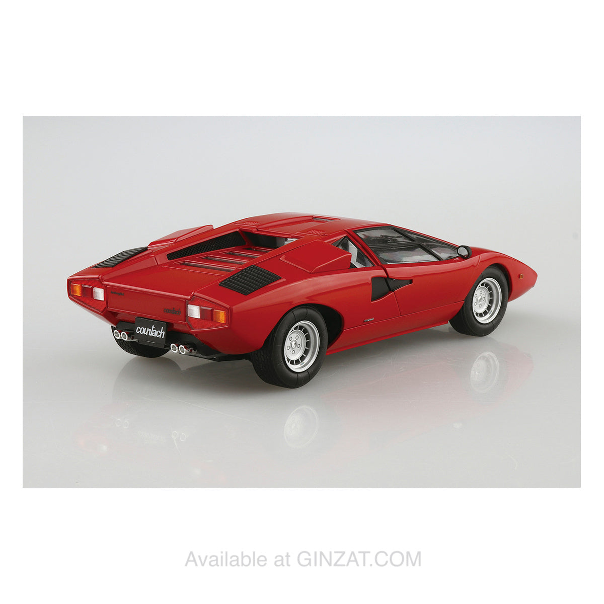 LAMBORGHINI Countach LP400 ‘74, Aoshima 1/24 Plastic Model Kit