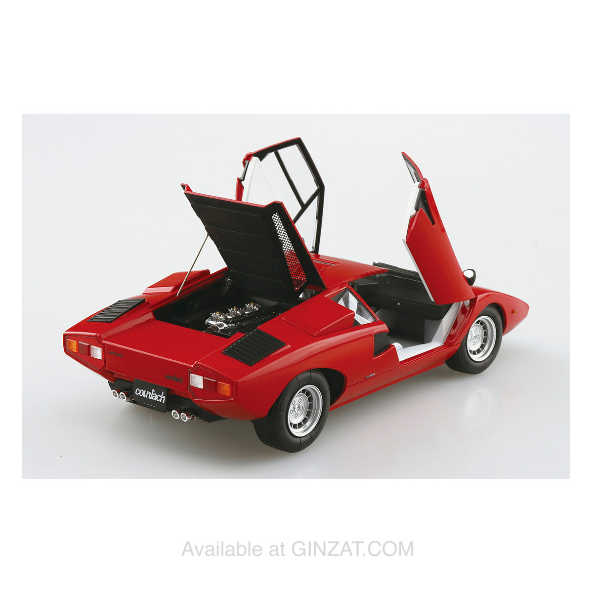 LAMBORGHINI Countach LP400 ‘74, Aoshima 1/24 Plastic Model Kit