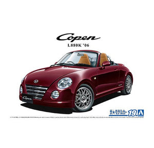 Aoshima 1/24 DAIHATSU L880K COPEN ULTIMATE EDITION '06 Plastic Model Kit