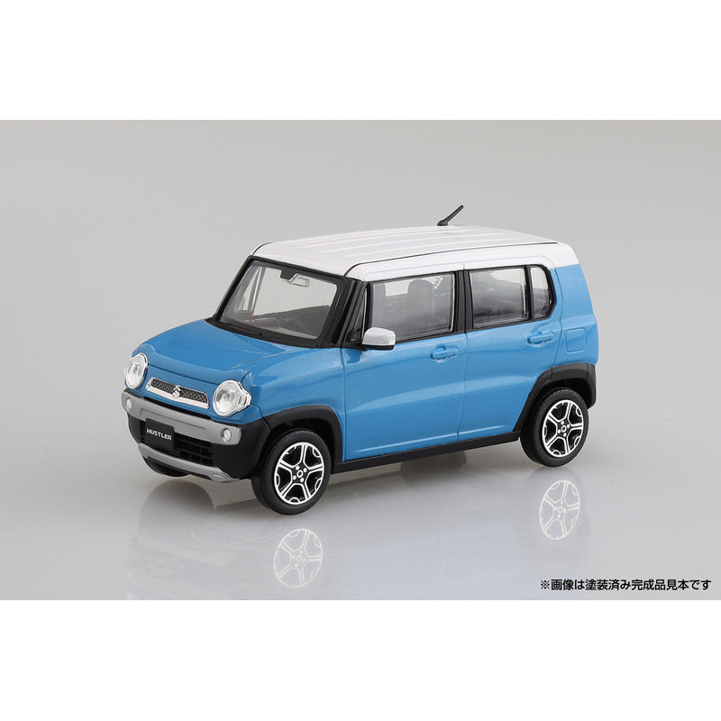 Suzuki Hustler (summer blue metallic), The Snap Kit, Aoshima Plastic Model Car (Scale 1/32)