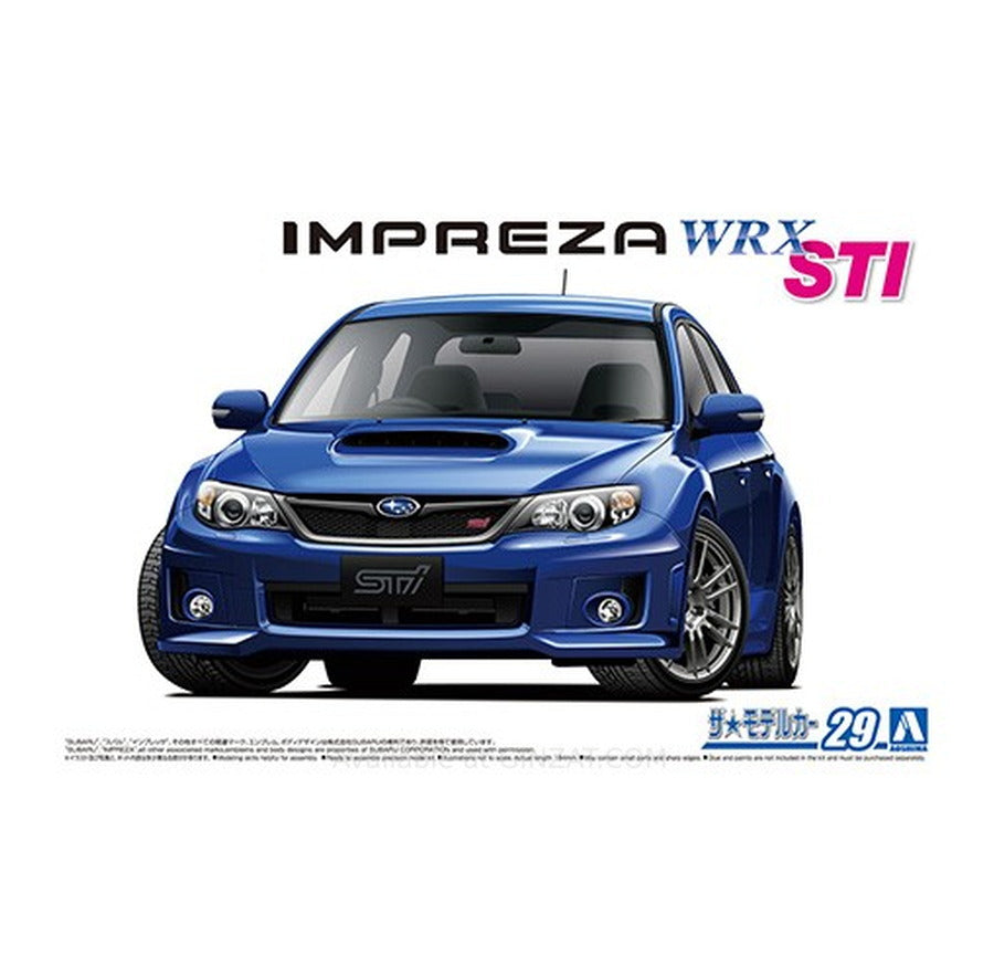 Aoshima 1/24 SUBARU GRB IMPRESA WRX STI '10 Plastic Model Kit