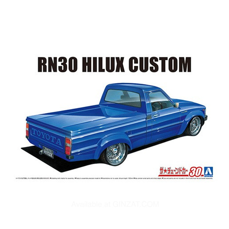 Aoshima 1/24 RN30 HILUX CUSTOM '78(TOYOTA) Plastic Model Kit