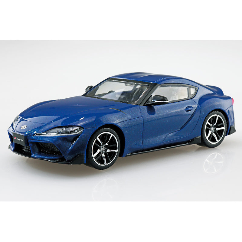 Toyota GR Supra (Deep Blue Metallic), The Snap Kit, Aoshima Plastic Model Car (Scale 1/32)