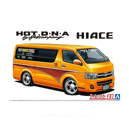 Aoshima 1/24 HotCompany TRH200V HIACE '12 (TOYOTA) Plastic Model Kit