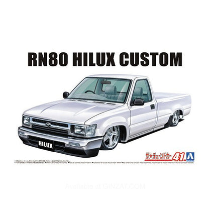 Aoshima 1/24 RN80 HILUX CUSTOM '85(TOYOTA) Plastic Model Kit