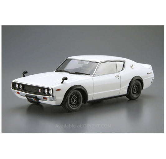 Aoshima 1/24 NISSAN KPGC110 SKYLINE HT2000GT-R '73 Plastic Model Kit