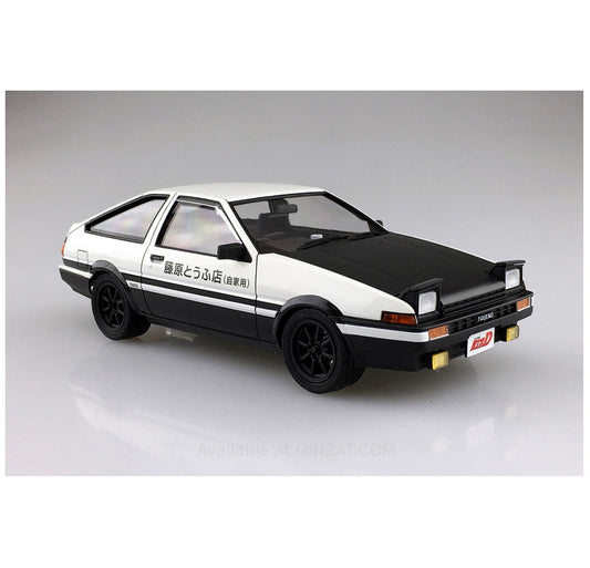 AOSHIMA 1/24 INITIAL-D No.01 FUJIWARA TAKUMI AE86 TRUENO PROJECT-D Ver.(TOYOTA)