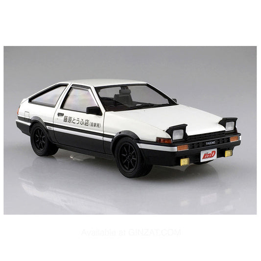 AOSHIMA 1/24 INITIAL-D No.05 TAKUMI FUJIWARA 86 TRUENO COMICS VOL.1 VER.(TOYOTA)