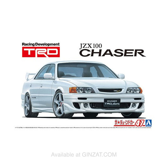 Aoshima 1/24 TRD JZX100 CHASER '98(TOYOTA) Plastic Model Kit