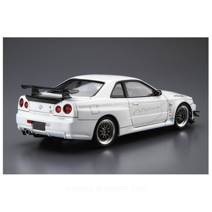 Aoshima 1/24 Mine's BNR34 SKYLINE GT-R '02 (NISSAN) Plastic Model Kit