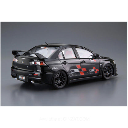 Aoshima 1/24 (MITSUBISHI) RALLIART CZ4A LANCER EVOLUTION X '07 Plastic Model Kit