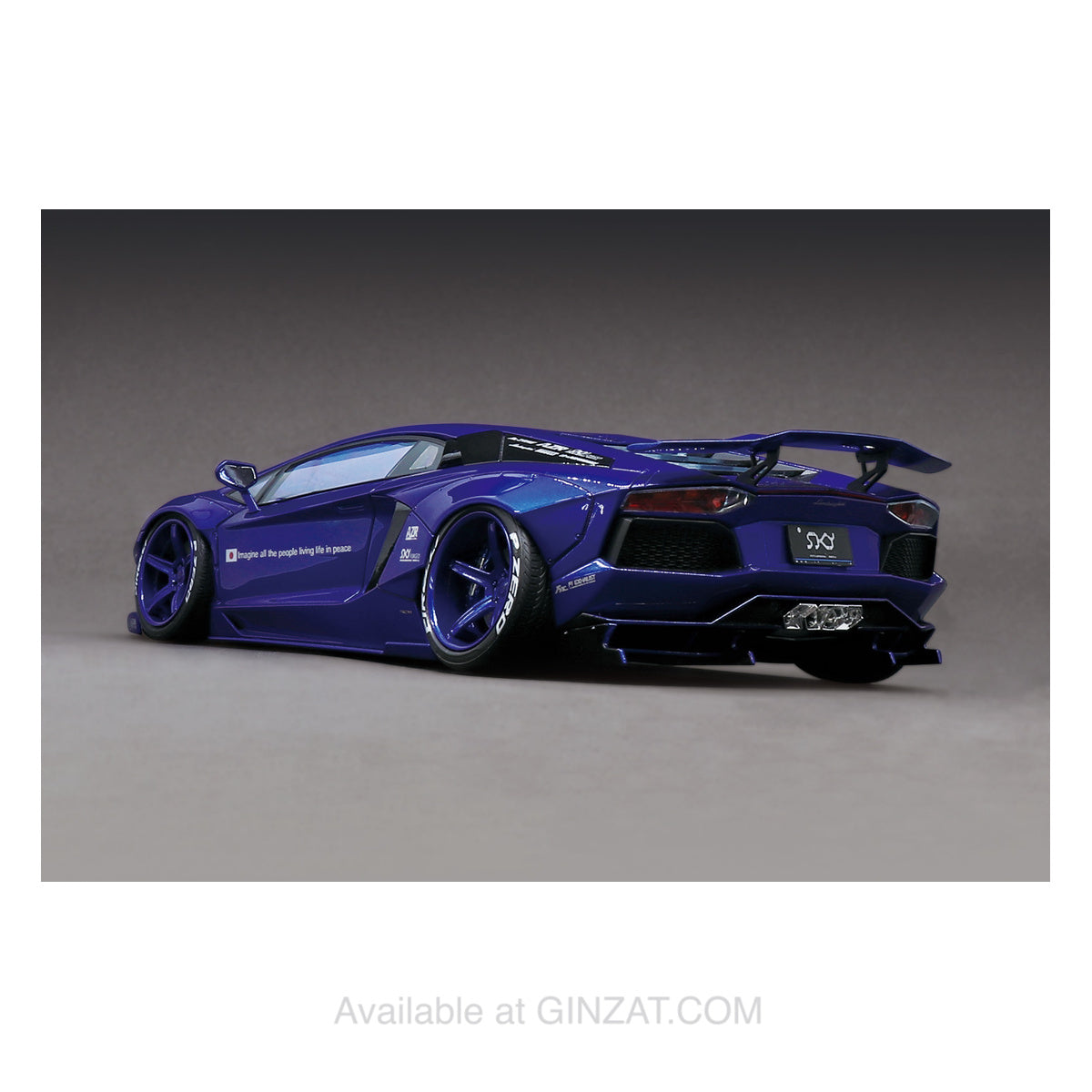 LB-WORKS Lamborghini Aventador Ver.2, Aoshima 1/24 Plastic Model Kit