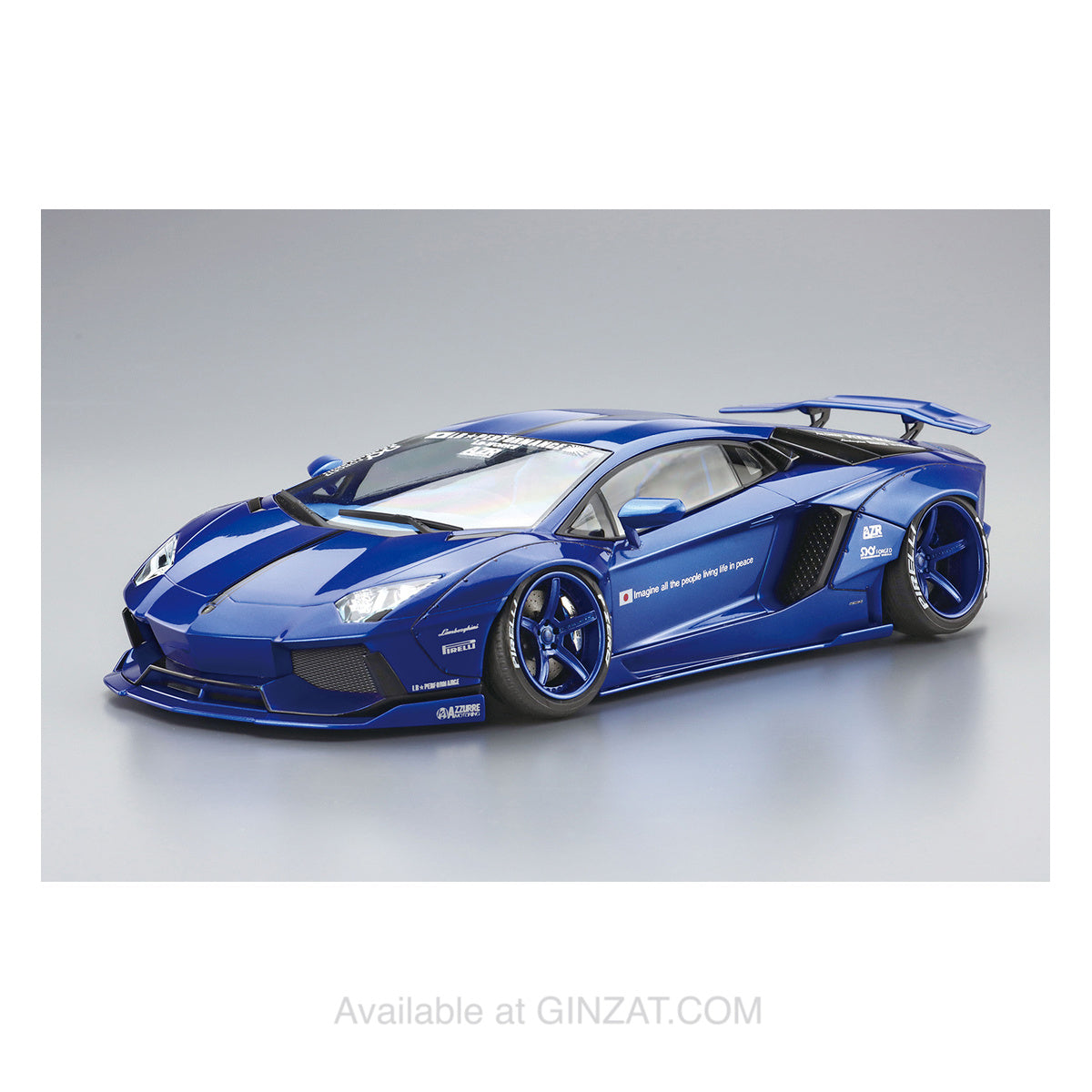 LB-WORKS Lamborghini Aventador Ver.2, Aoshima 1/24 Plastic Model Kit