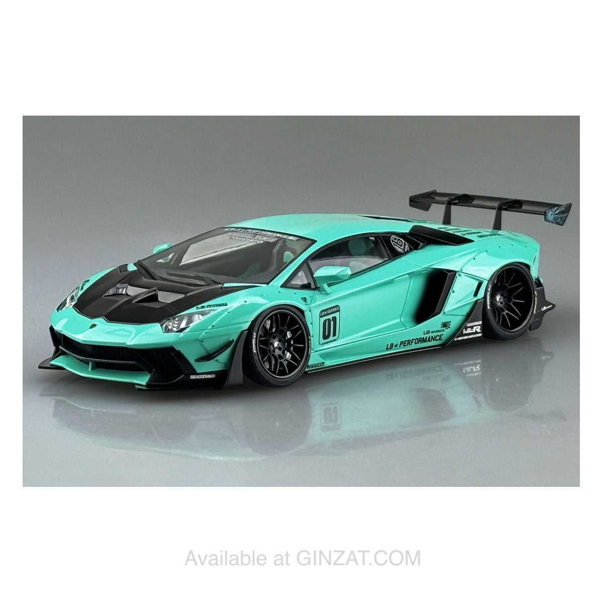 LB-WORKS Lamborghini Aventador Limited Edition Ver.2, Aoshima 1/24 Plastic Model Kit