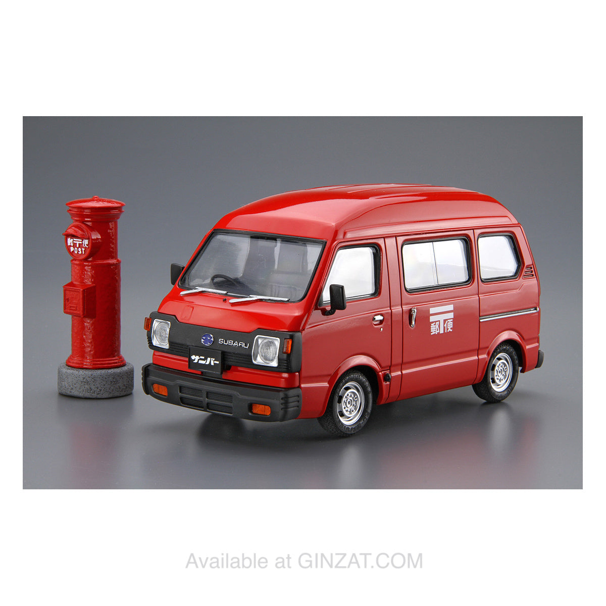 Aoshima 1/24 SUBARU TT1 SAMBAR HIGH-ROOF 4WD '80 Plastic Model Kit