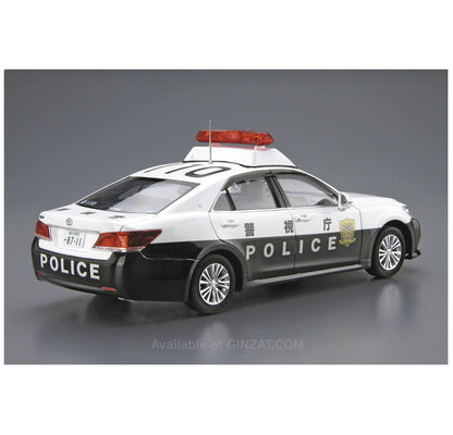 Aoshima 1/24 TOYOTA GRS210 CROWN PATROL CAR FOR PATROL '16 Plastic Model Kit