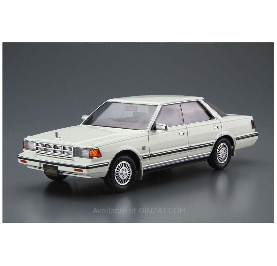 Aoshima 1/24 NISSAN Y30 CEDRIC/GLORIA 4HT V30E Brougham VIP '83 Plastic Model Kit