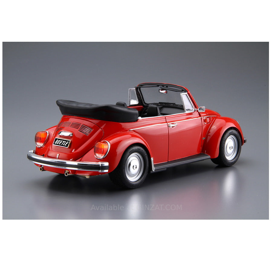 Aoshima 1/24 VOLKSWAGEN 15ADK Beetle 1303S Cabriolet '75 Plastic Model Kit