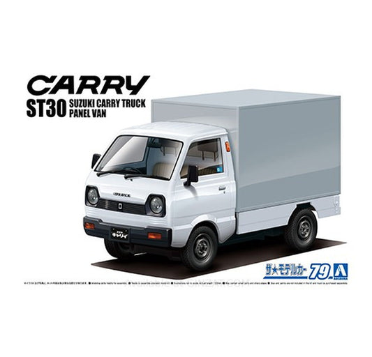 Aoshima 1/24 SUZUKI ST30 CARRY PANEL VAN '79 Plastic Model Kit