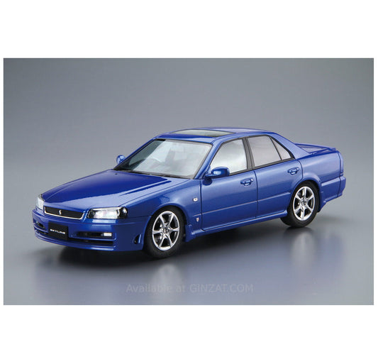 Aoshima 1/24 NISSAN ER34 SKYLINE 25GT TURBO '01 Plastic Model Kit