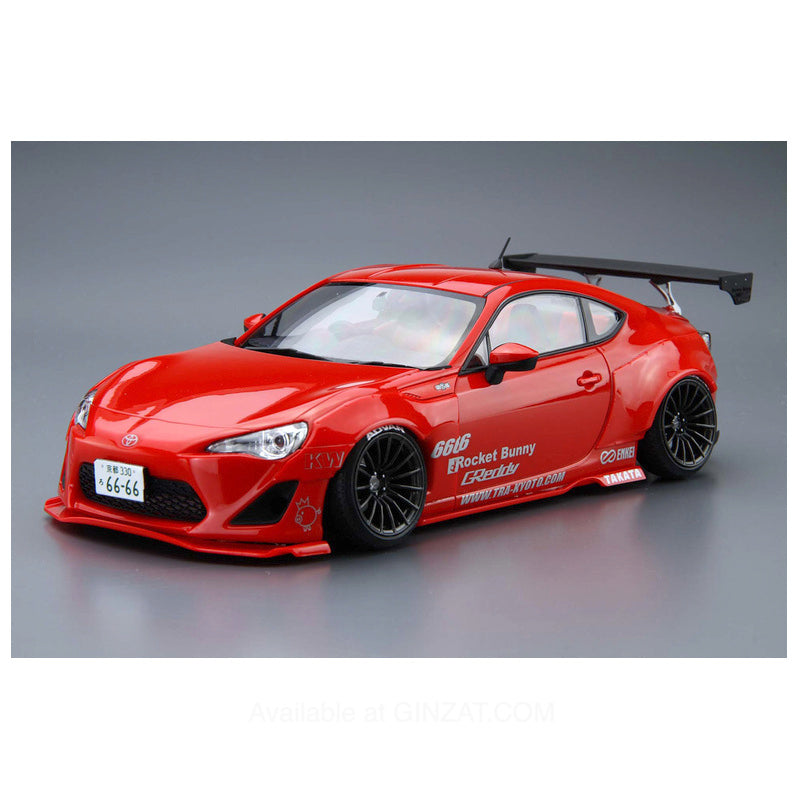 Aoshima 1/24 ZN6 TOYOTA 86 '12 GREDDY&ROCKET BUNNY ENKEI Ver. (TOYOTA) Plastic Model Kit