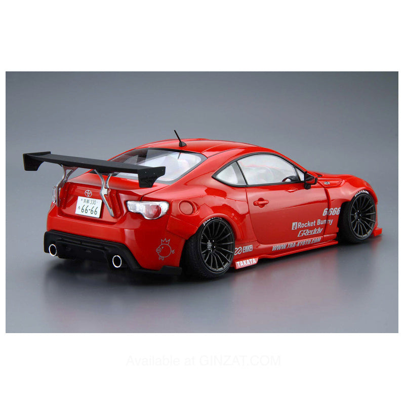 Aoshima 1/24 ZN6 TOYOTA 86 '12 GREDDY&ROCKET BUNNY ENKEI Ver. (TOYOTA) Plastic Model Kit