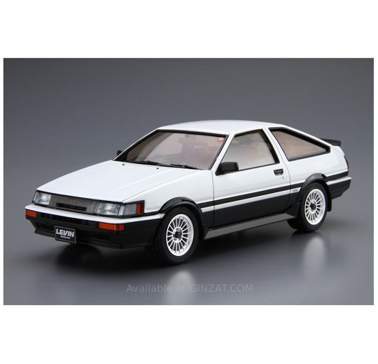 Aoshima 1/24 TOYOTA AE86 COROLLA LEVIN GT-APEX '85 Plastic Model Kit