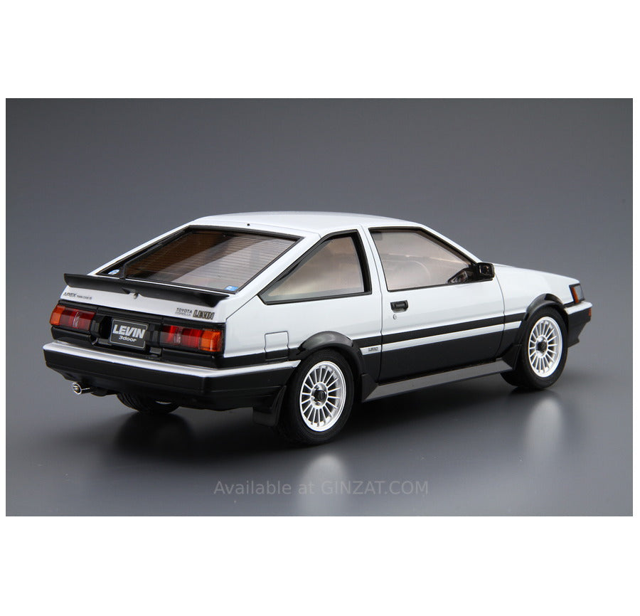 Aoshima 1/24 TOYOTA AE86 COROLLA LEVIN GT-APEX '85 Plastic Model Kit