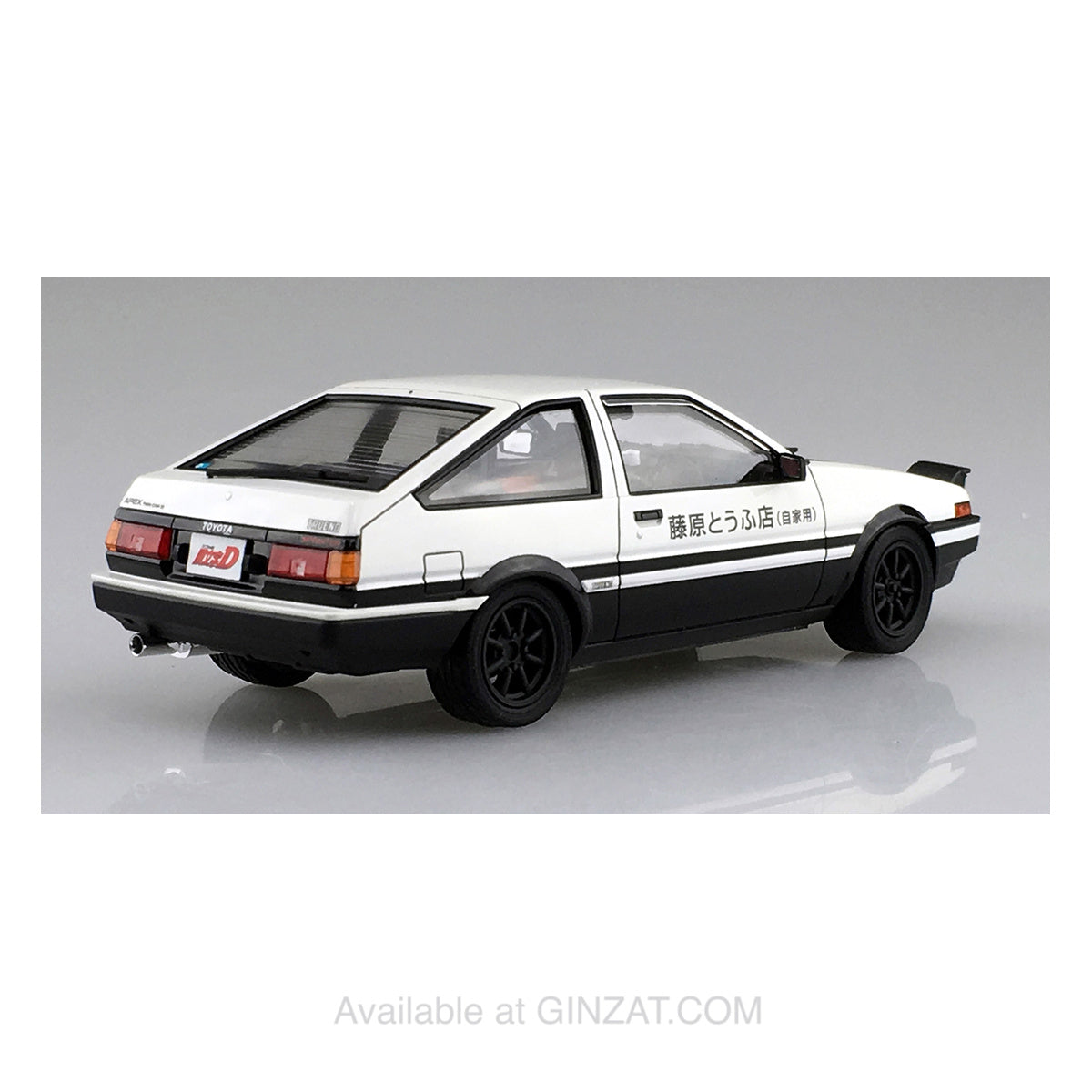 INITIAL D FUJIWARA TAKUMI [TOYOTA] AE86 TRUENO PROJECT D Ver. Aoshima 1/24 PRE-PAINTED MODEL No.I-1