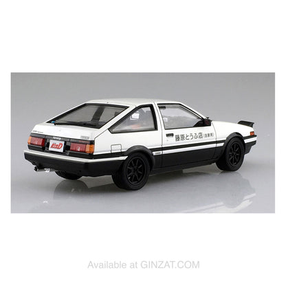 INITIAL D FUJIWARA TAKUMI [TOYOTA] AE86 TRUENO PROJECT D Ver. Aoshima 1/24 PRE-PAINTED MODEL No.I-1