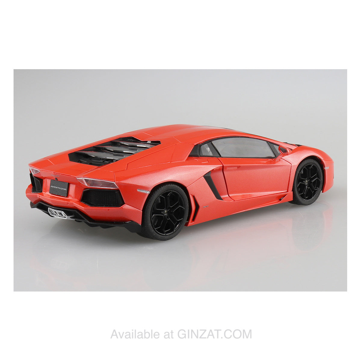 Lamborghini Aventador '11 Orange Pearl, Aoshima 1/24 Plastic Model Kit