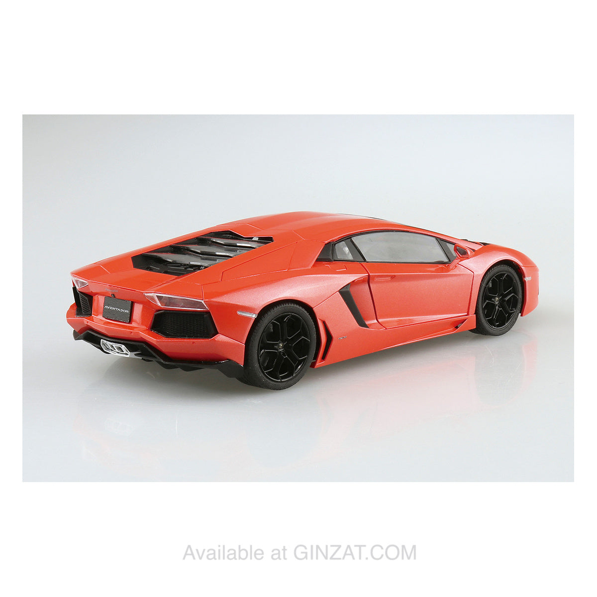 Lamborghini Aventador '11 Orange Pearl, Aoshima 1/24 Plastic Model Kit