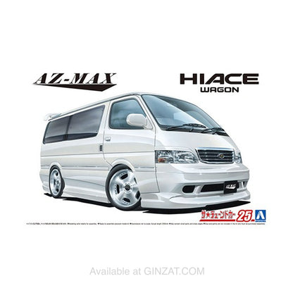 Aoshima 1/24 AZMAX KZH100 HIACE '99 (TOYOTA) Plastic Model Kit