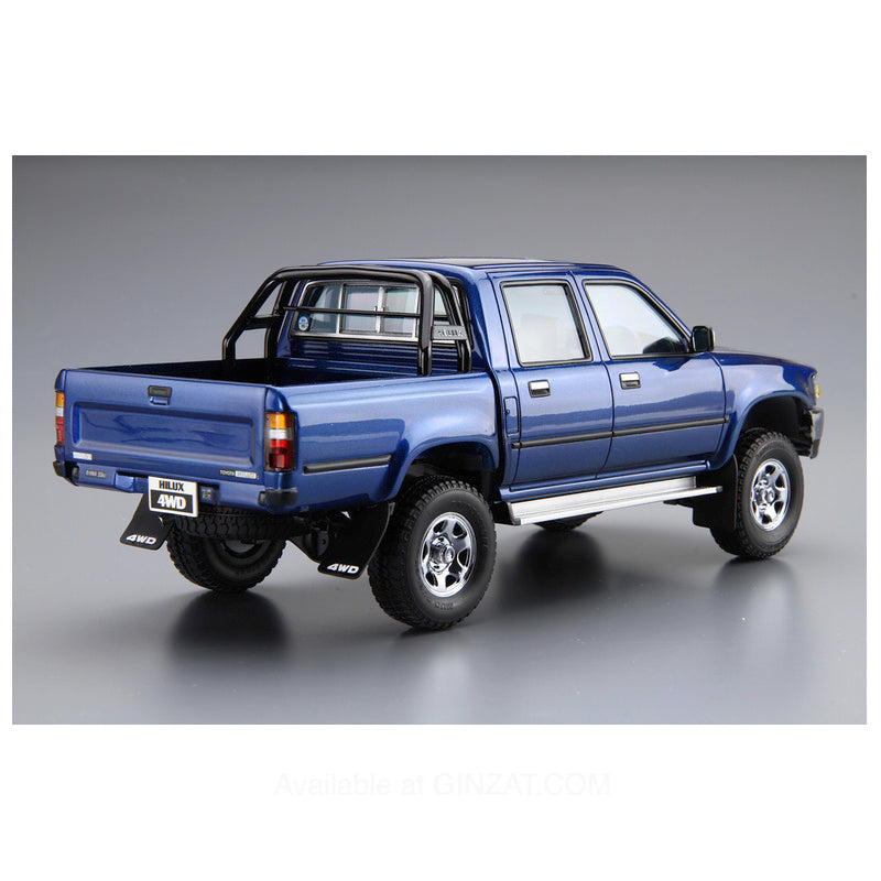 Aoshima 1/24 TOYOTA LN107 HILUX PICK UP DOUBLE CAB 4WD '94キャブ4WD '94 Plastic Model Kit