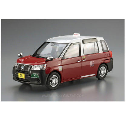 Aoshima 1/24 TOYOTA NTP10R Comfort Hybrid Taxi '18 Hong Kong Taxi Plastic Model Kit